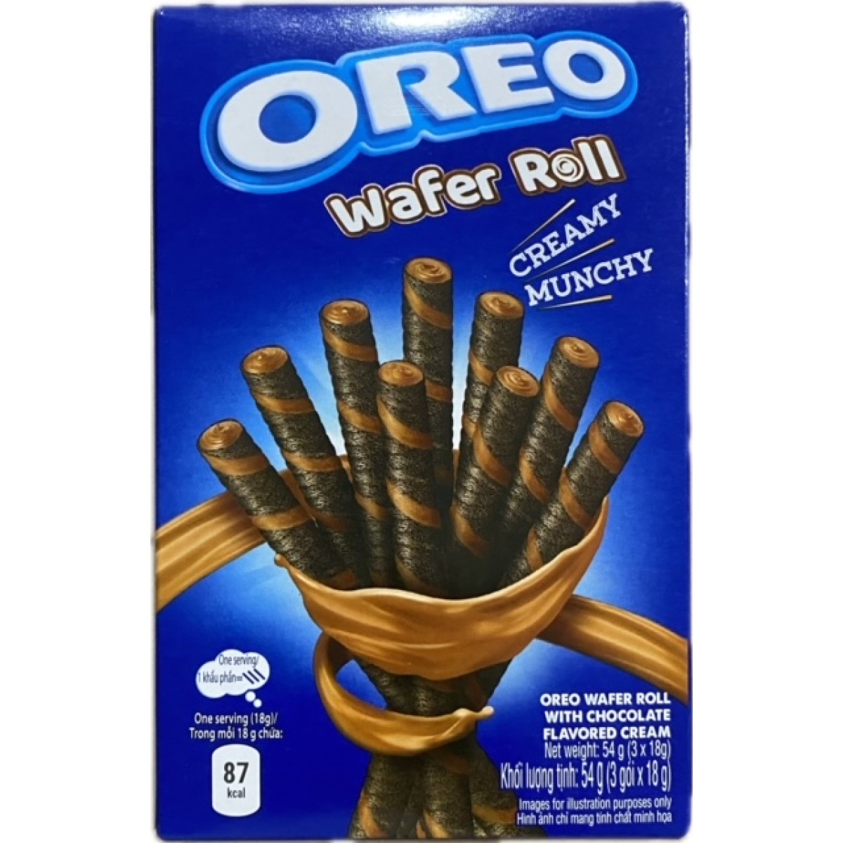 Oreo wafer roll chocolate